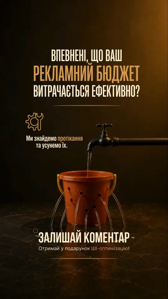 Певен, що рекламний бюджет не тече?